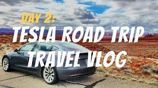 Our Tesla Road trip adventures through Moab, Utah and Monument Valley Day 2