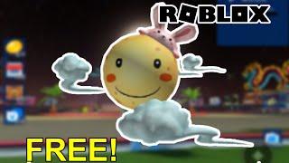 How to get the “Mr.Moon with its Bunny Hat” and badge for free! In Roblox Luobu Event