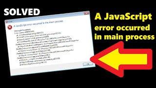 Discord A Fatal JavaScript Error Occurred [ 100% Fixed ] How to Fix in 3 minutes