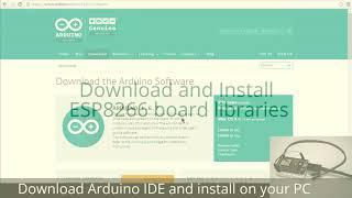 How to program ESP8266 ESP-12E NodeMCU using Arduino IDE - getting started with LED blink