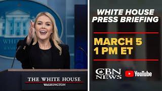 LIVE: White House Press Briefing with Karoline Leavitt | CBN News