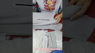 How to make seamless pockets? #sewingmachine  #mensclothing #sewingtutorial #clothing #sewing