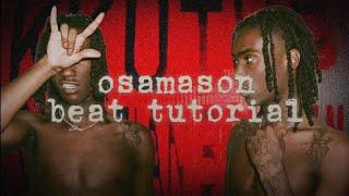 how to make CRIMINAL BEATS for OSAMASON | FL STUDIO TUTORIAL