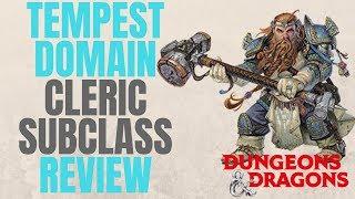 Cleric Tempest Domain - D&D 5e Subclass Series