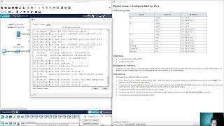 6.8.1 Packet Tracer - Configure NAT for IPv4