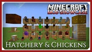 Minecraft Hatchery & Chickens Mod Showcase Tutorial