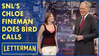 SNL's Chloe Fineman's Secret Talent | David Letterman
