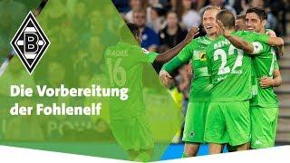 Die Vorbereitung der Fohlenelf