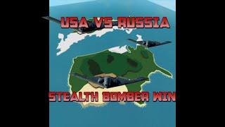 STEALTH BOMBERS Secure the win! USA VS RUSSIA Conquerors 3 ROBLOX