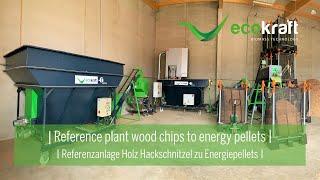 ECOKRAFT – Reference plant wood chips to energy pellets ENplus A1