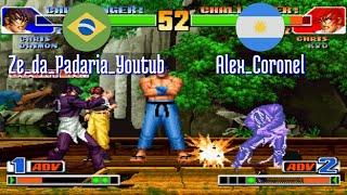 FT5 @kof98: Ze_da_Padaria_Youtub (BR) vs Alex_Coronel (AR) [King of Fighters 98 Fightcade] Oct 20