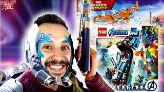 ПАПА РОБ И LEGO MARVEL: ТАНОС - ПОСЛЕДНЯЯ БИТВА И БАШНЯ МСТИТЕЛЕЙ! СУПЕРГЕРОИ ЛЕГО МАРВЕЛ!