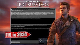 Star War Jedi: Survivor Has Crashed Fix | How To Fix Star War Jedi Survivor Crash Reporter in 2024