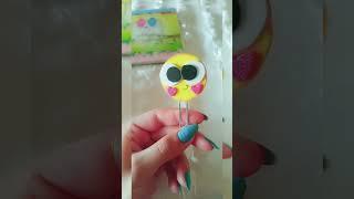 Making cute  smile paper clips for EVA sheets#eva #handmade #short