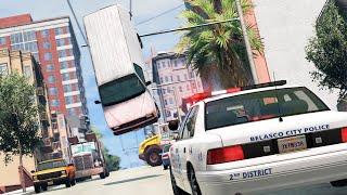 A Day in the Life of BeamNG Police | BeamNG.drive