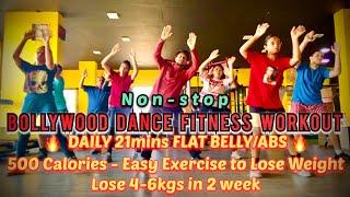 DAILY 21mins FLAT BELLY/ABS 500 Calories - Easy Exercise to Lose WeightLose 4-6kgs in 2 week