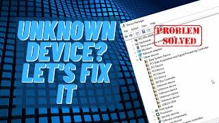 Fix Missing Drivers Problem The Easy Way