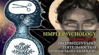 Психология. Индивид, субъект деятельности, личность и индивидуальность по Б.Г. Ананьеву.