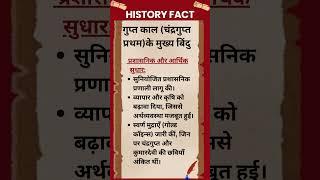 #268 गुप्त काल चंद्रगुप्त प्रथमके मुख्य बिंदु-प्रशासनिक औरआर्थिक सुधार#history #shorts #historyfacts