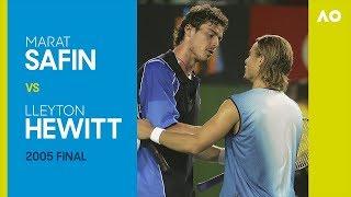 Marat Safin v Lleyton Hewitt - Australian Open 2005 Final | AO Classics