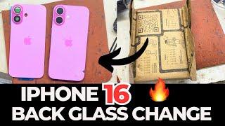 iPhone 16 Back Glass Change | How To Replace Back Glass iPhone 16 हिंदी video