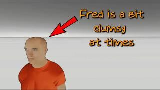 Clumsy Fred TRAILER - ragdoll physics game