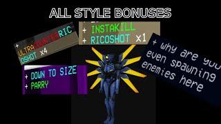 ULTRAKILL - All Style Bonuses