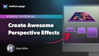 Create Awesome Perspective Effects with Motion.page/GSAP for WordPress 