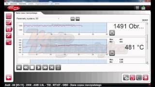 Delphi DS150 Autocom CDP+ wypalanie DPF Audi A6 3.0 TDI ASB Euro4 - instrukcja