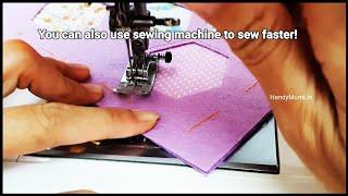 EASY Hexagon Idea┃HandyMumLin sewing project