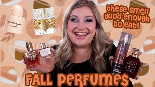 MY FAVORITE PERFUMES FOR FALL!  Cozy Gourmand Fragrances To Try This Season!