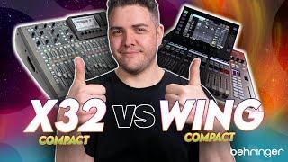 Which Behringer is the one for you? Behringer X32 v WING COMPACT mixer | Gear4music Synths & Tech