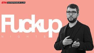 FuckUp Nights Zurich | Jan Sedlacek | ETH Entrepreneur Club | 03.12.2020