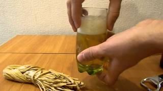 Как налить пиво без пены. how to pour a beer without foam