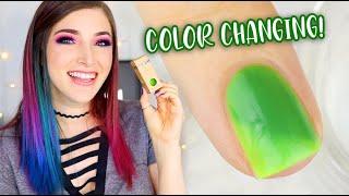 Cirque Colors Color Changing Nail Polish Swatches and Nail Art! || KELLI MARISSA
