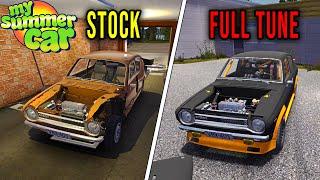 FULL SATSUMA TUNING FROM STOCK TO FULL TUNE - My Summer Car Story [S2] #141 | Radex