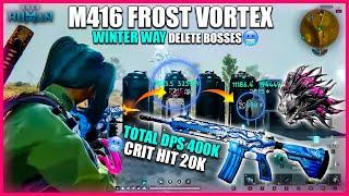 ONCE HUMAN M416 FROST VORTEX BUILD REACHES 400K TOTAL DPS WITH 20K CRIT HITS?MODS,GEARS,CRADLE M416