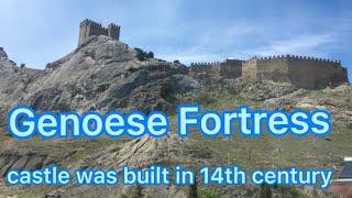 SIGHTSEEING 14th CENTURY CASTLE GENOESE FORTRESS || SUDAK CRIMEA || Nordzray Vlog