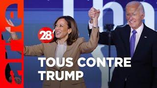 Harris - Trump : un combat décisif pour la démocratie américaine ?  - 28 Minutes - ARTE