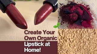 how to make organic lipstick at home : Natural ingredients like clay