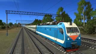 Trainz12 (3.7, 61388) | Колодезная - Воронеж-1 на ЭП1М-645 / Kolodeznoe - Voronezh-1 EP1M-645