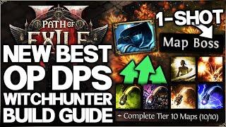 Path of Exile 2 - New Best OP Witchhunter Build Guide - INFINITE Global 1 Shot Combo = Easy Endgame!