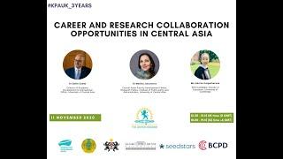 #KPAUK_3years: Career and research collaboration opportunities in Central Asia