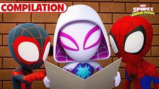 Gwen's Best Moments Compilation | Marvel's Spidey and his Amazing Friends | @disneyjr