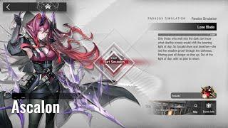 Arknights Paradox Simulation Ascalon Guide