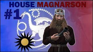 The Story Begins: Rise of House Magnarson - CK3 AGOT RP Ep.1