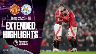 Man United vs. Leicester City | Highlights Premier League | Jornada 11 | Telemundo Deportes