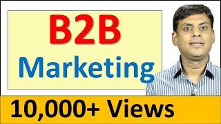 Business Marketing / B2B Marketing / Organisational Marketing by Dr Vijay Prakash Anand