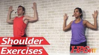 20 Min Shoulder Stretching & Strengthening for Pain Relief - Shoulder Pain Exercises Stretches