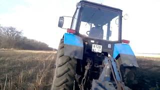 MTZ 1221, грамотная вспашка!